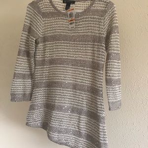 3 quarter length lightweight sweater